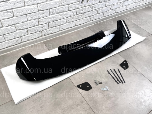 Спойлер козирок Toyota Land Cruiser 100 / Lexus LX 470 1998-2007 ABS пластик колір чорний артикул 697