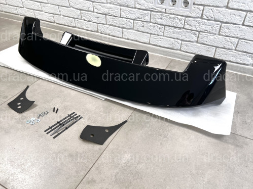 Спойлер козирок Toyota Land Cruiser 100 / Lexus LX 470 1998-2007 ABS пластик колір чорний, модель Maxi артикул 3902