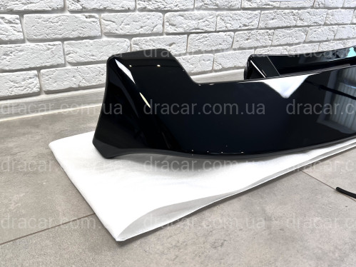 Спойлер козирок Toyota Land Cruiser 100 / Lexus LX 470 1998-2007 ABS пластик колір чорний, модель Maxi артикул 3902