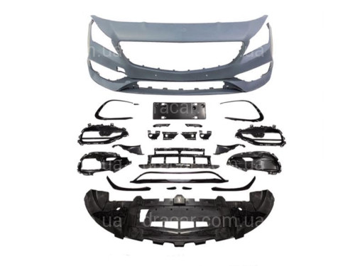 Бампер передній CLA45 AMG Mercedes - Benz CLA class C117 2013-2018 артикул 8153