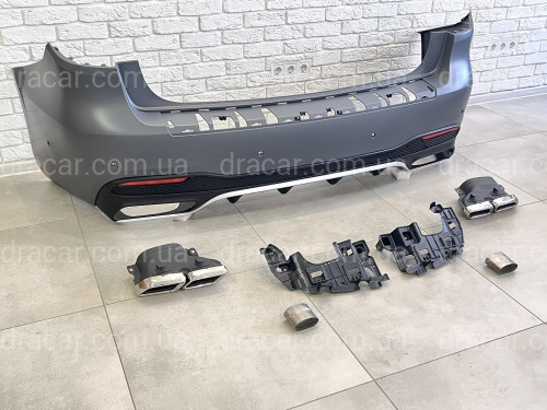 Комплект обвісу GLS63 AMG Mercedes Benz GLS class X166 2015-2018 артикул 8156