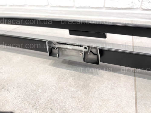 Рейлінги на дах Toyota Land Cruiser Prado 150 2009-2023 якість оригіналу (алюміній 2шт.) КОЛІР ЧОРНИЙ артикул 211