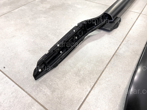 Рейлінги на дах Toyota Land Cruiser Prado 150 2009-2023 якість оригіналу (алюміній 2шт.) КОЛІР ЧОРНИЙ артикул 211