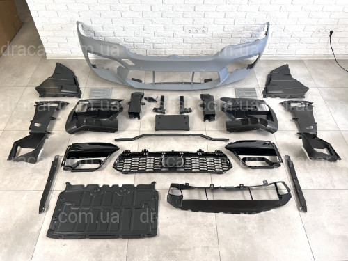 Передній бампер M5 F90 стиль BMW 5 Series G30 G31 LCI 2020-2023 артикул 8168