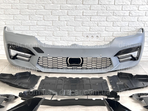 Передній бампер M5 F90 стиль BMW 5 Series G30 G31 LCI 2020-2023 артикул 8168