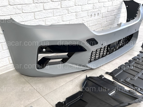 Передній бампер M5 F90 стиль BMW 5 Series G30 G31 LCI 2020-2023 артикул 8168