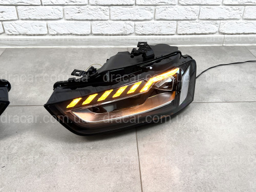 Фари full led Audi A4 B8 2012-2015 (ліва + права) КСЕНОН У ЛЕД артикул 7718