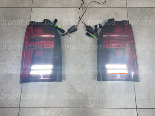 Задні LED ліхтарі стиль Multivan T6.1 2020+ для Volkswagen T6 2015-2019 ляда 2шт. артикул 8164