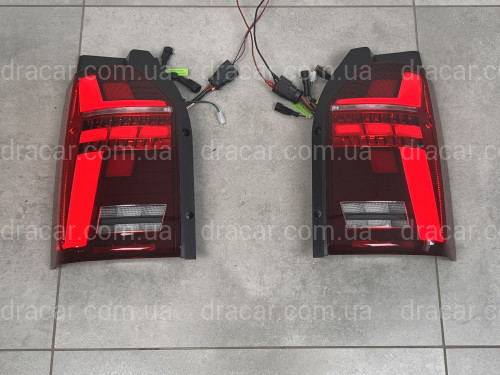 Задні LED ліхтарі стиль Multivan T6.1 2020+ для Volkswagen T6 2015-2019 ляда 2шт. артикул 8164