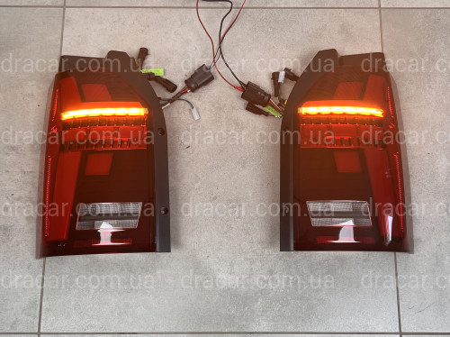 Задні LED ліхтарі стиль Multivan T6.1 2020+ для Volkswagen T6 2015-2019 ляда 2шт. артикул 8164