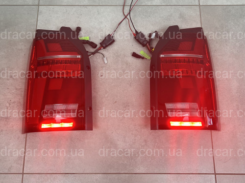 Задні LED ліхтарі стиль Multivan T6.1 2020+ для Volkswagen T6 2015-2019 ляда 2шт. артикул 8164