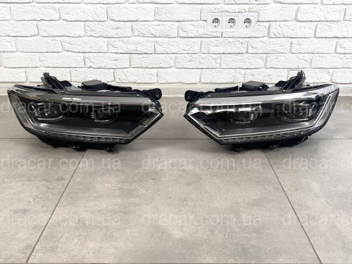 Фари FULL LED Volkswagen Passat B8 ЄВРОПА 2015-2019 артикул 8194