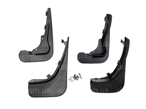 Бризковики Mercedes-Benz B Class W245 2006-2011, комплект 4шт. артикул 8056