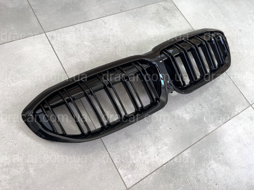 Решітка радіатора ніздрі M-Look для BMW 3 Series G20 / G21 2018-2022 черный глянец артикул 8214