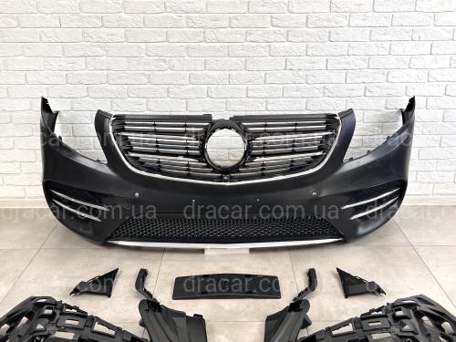 Бампер передній AMG Mercedes V Class Vito Metris W447 2014-2023 артикул 8197
