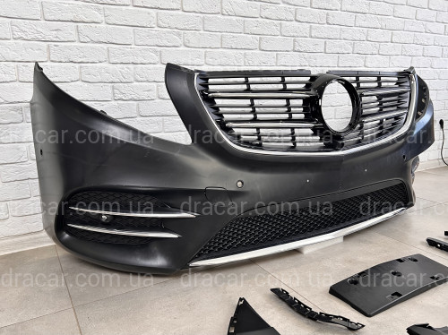 Бампер передній AMG Mercedes V Class Vito Metris W447 2014-2023 артикул 8197
