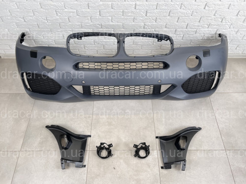 Передній бампер M-Tech для BMW X5 F15 2013-2018 артикул 8201