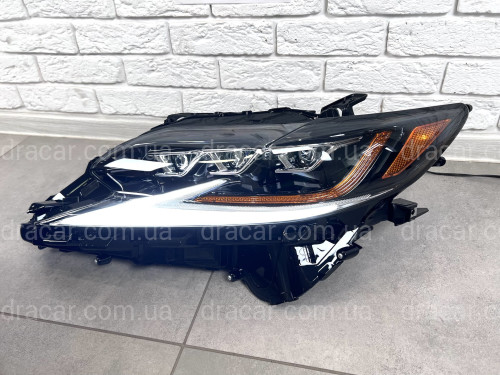 Фари Full LED 3 лінзи Lexus ES рестайлінг 2015-2018 артикул 8047