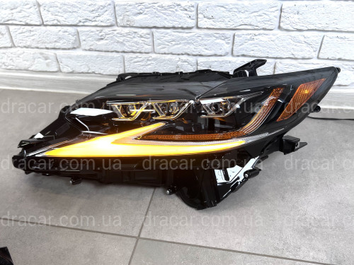 Фари Full LED 3 лінзи Lexus ES рестайлінг 2015-2018 артикул 8047