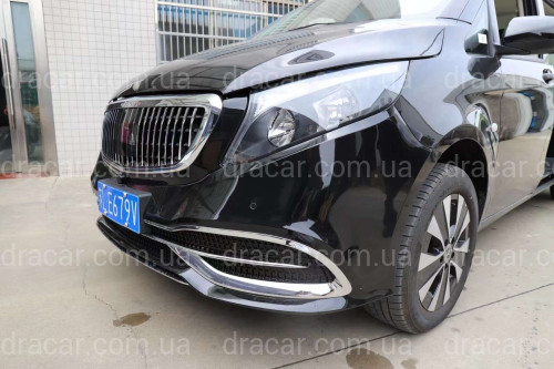 Обвіс Maybach (передній / задній бампер, решітка) Mercedes V Class Vito Metris W447 2014-2023 артикул 8236