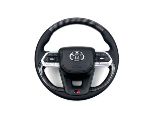 Кермо у зборі під карбон Toyota Land Cruiser 200 / Prado 150 у стилі LC 300 GR