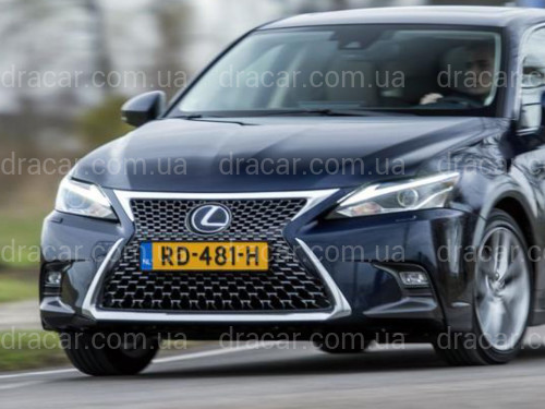 Решітка радіатора з хромом рестайлінг 2017+ для Lexus CT200h 2014-2022 артикул 8303
