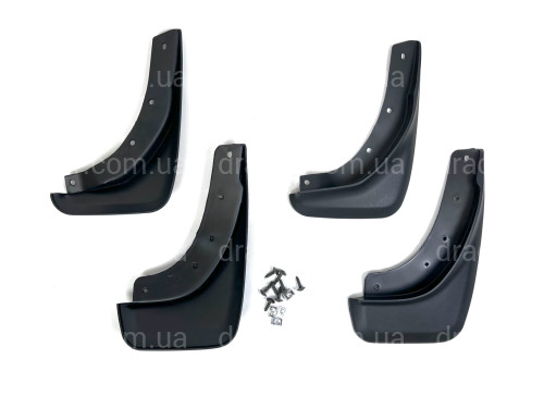 Бризковики Volvo S40 2009-2012 рестайлінг, комплект 4 шт. артикул 8317
