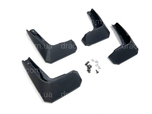 Бризковики Toyota bZ4X 2022+, комплект 4 шт. артикул 8339