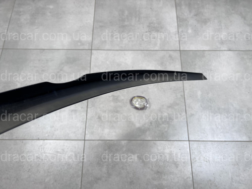 Спойлер лип багажника Mazda 3 SD 2013-2018 АBS пластик, колір чорний глянець артикул 8360