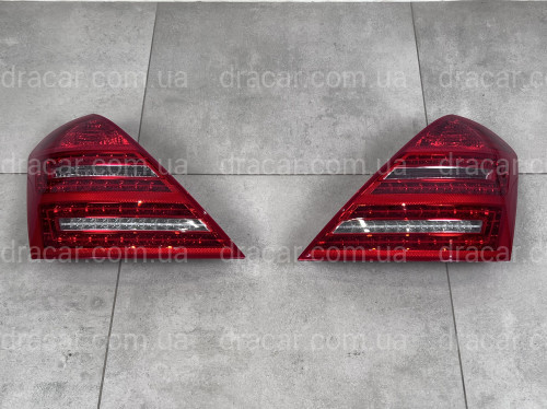 Задні ліхтарі рестайлінг для Mercedes-Benz S-class W221 2005-2013 2шт. артикул 8336