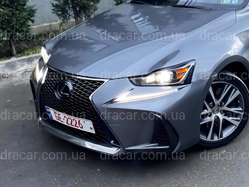 Бампер передній у зборі F-Sport Lexus IS рестайлінг 2017-2020 артикул 7712