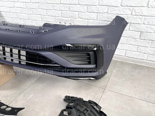 Передній бампер у зборі R-Line для Volkswagen Jetta 7 2018-2022 артикул 8342