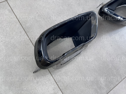 Насадки на вихлопні труби BLACK M Paket BMW X5 G05 / X6 G06 / X7 G07 артикул 8405