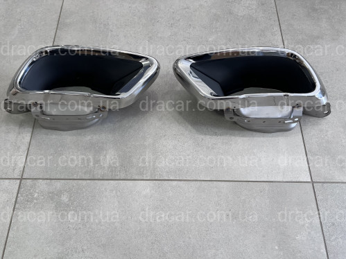 Насадки на вихлопні труби CHROME M Paket BMW X5 G05 / X6 G06 / X7 G07 артикул 8231