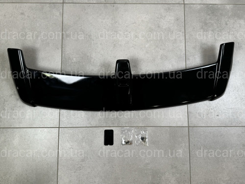 Спойлер козирок Honda CRV 2006-2012 ABS пластик, колір чорний артикул 8413