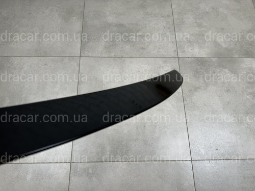 Спойлер ліп багажника Hyundai Sonata 2010-2014 АБС пластик, черний глянець артикул 8420