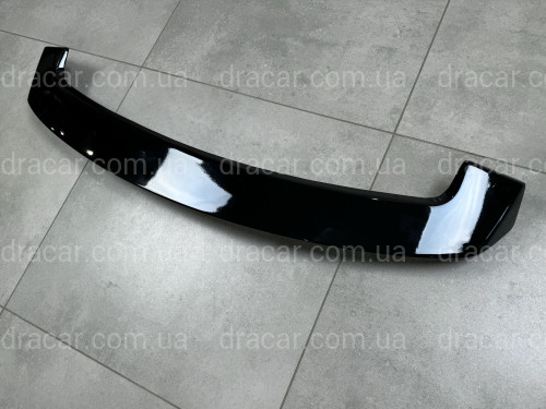 Спойлер козирок Mitsubishi Outlander 2012-2021 ABS пластик, колір чорний глянець артикул 8362