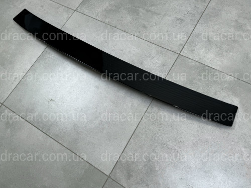 Козирок на скло Hyundai Elantra MD 2010-2015 ABS пластик, черний глянець артикул 8422
