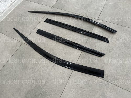 Дефлектори вікон Clover Hyundai Santa Fe 4 шт 2012- артикул 3849