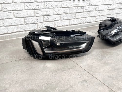Фари full led Audi A4 B8 2012-2015 (ліва + права) ГАЛОГЕН У ЛЕД артикул 8453