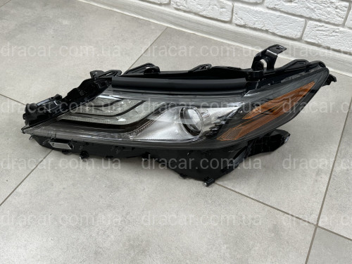 FULL LED ліва фара рестайлінг XSE 2021 для Toyota Camry 70 USA 2017-2024 артикул 8466