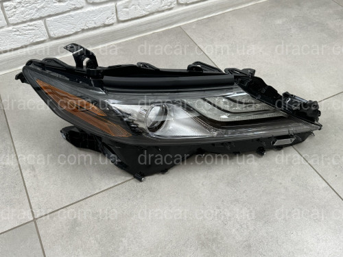 FULL LED права фара рестайлінг XSE 2021 для Toyota Camry 70 USA 2017-2024 артикул 8467