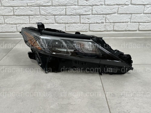 LED права фара рестайлінг SE 2021 для Toyota Camry 70 USA 2017-2024 артикул 8469