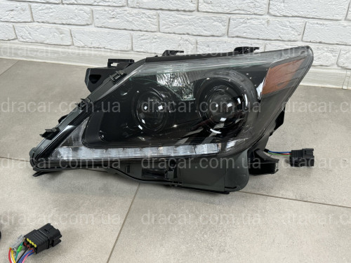 LED фари BLACK Lexus LX 570 2012-2015 2шт. артикул 8458