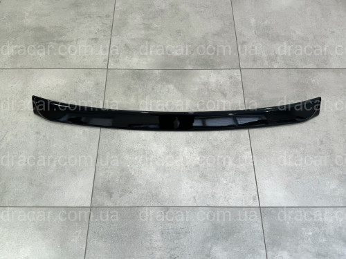Козирок на скло BMW F10 2010-2016 ABS пластик, чорний глянець артикул 8500