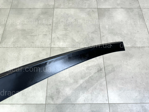 Козирок на скло BMW F10 2010-2016 ABS пластик, чорний глянець артикул 8500