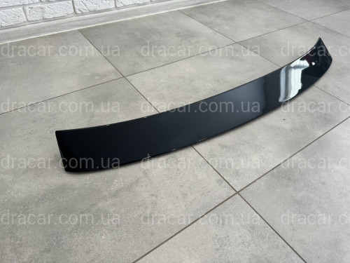 Козирок на скло Mercedes-Benz S class W221 2005-2013 ABS пластик, колір чорний глянець артикул 8365
