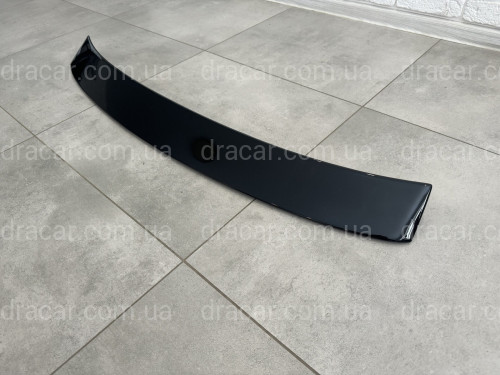 Козирок на скло Mercedes-Benz S class W221 2005-2013 ABS пластик, колір чорний глянець артикул 8365