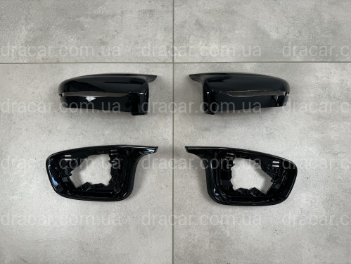 Корпуси дзеркал M LOOK BMW G11 G12 G14 G15 G16 G20 G21 G22 G23 G26 G30 G31 G32 чорний глянець артикул 8505