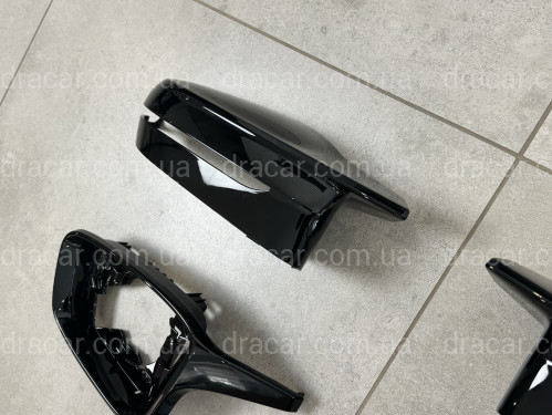 Корпуси дзеркал M LOOK BMW G11 G12 G14 G15 G16 G20 G21 G22 G23 G26 G30 G31 G32 чорний глянець V2 артикул 8489
